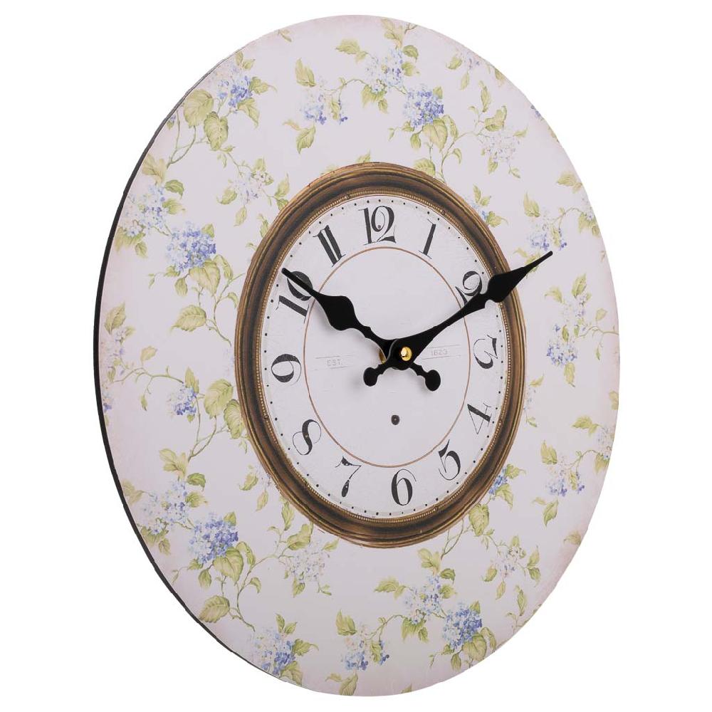 Creaciones meng DECORACION - RELOJES - reloj de pared de madera blanco