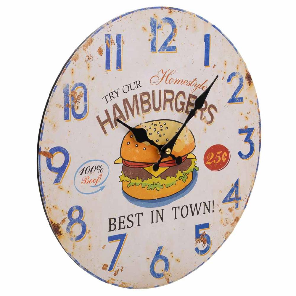 Creaciones meng DECORACION - RELOJES - reloj de pared de madera blanco