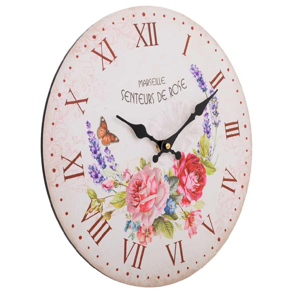 Creaciones meng DECORACION - RELOJES - reloj de pared de madera blanco