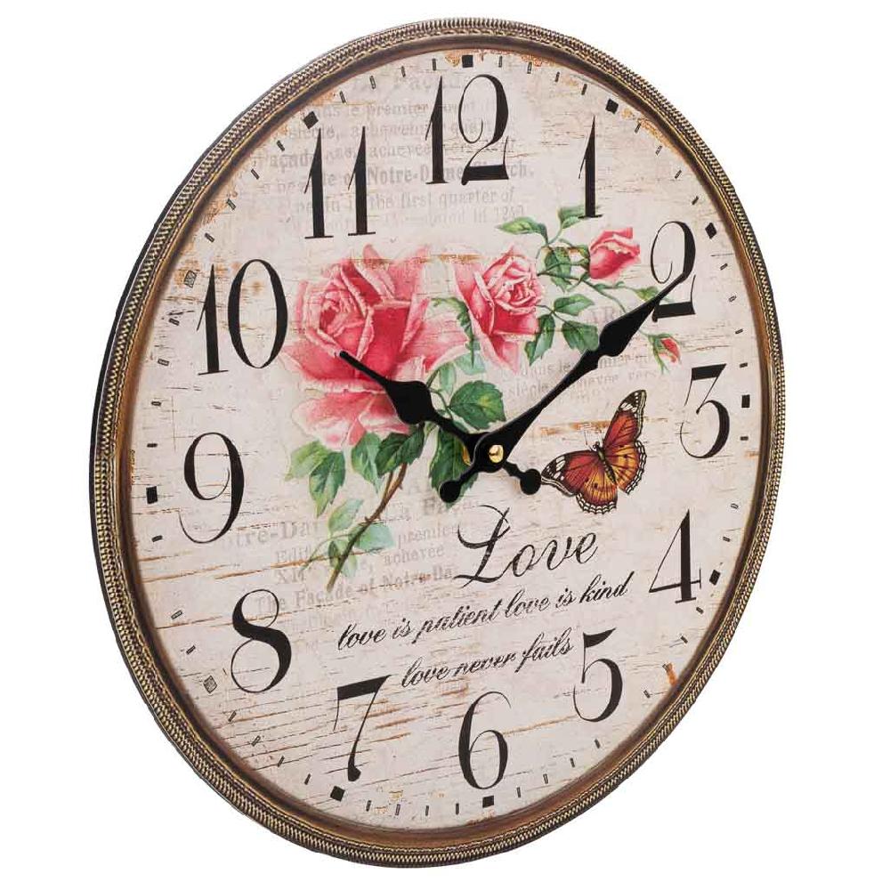 Creaciones meng DECORACION - RELOJES - reloj de pared de madera blanco