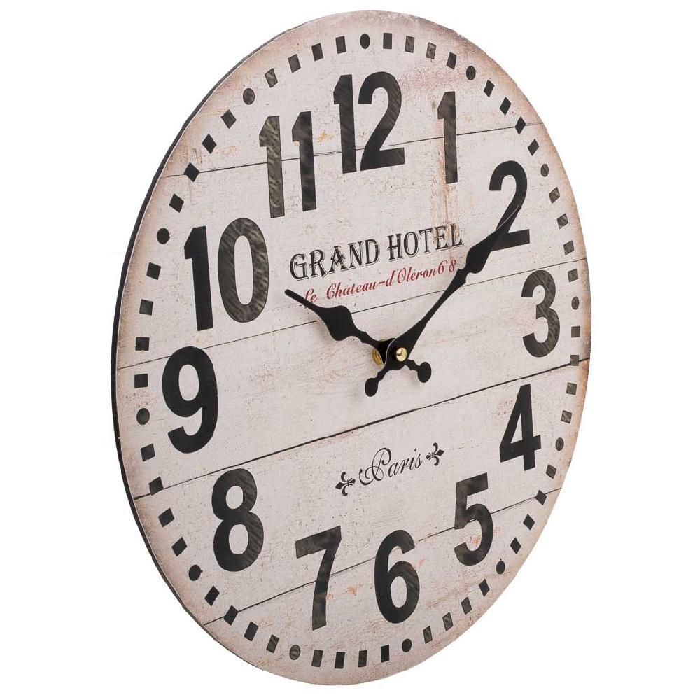 Creaciones meng DECORACION - RELOJES - reloj de pared de madera blanco