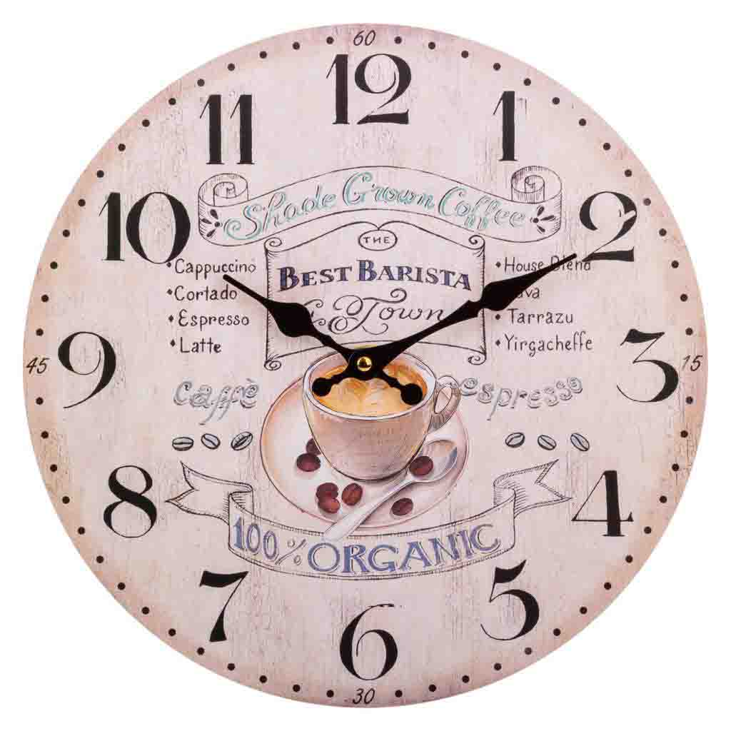 Creaciones meng DECORACION - RELOJES - reloj de pared de madera blanco