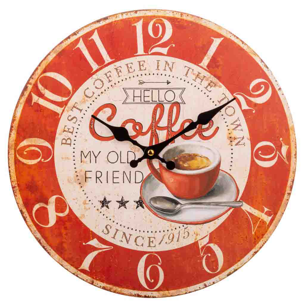 Creaciones meng DECORACION - RELOJES - reloj de pared de madera marron