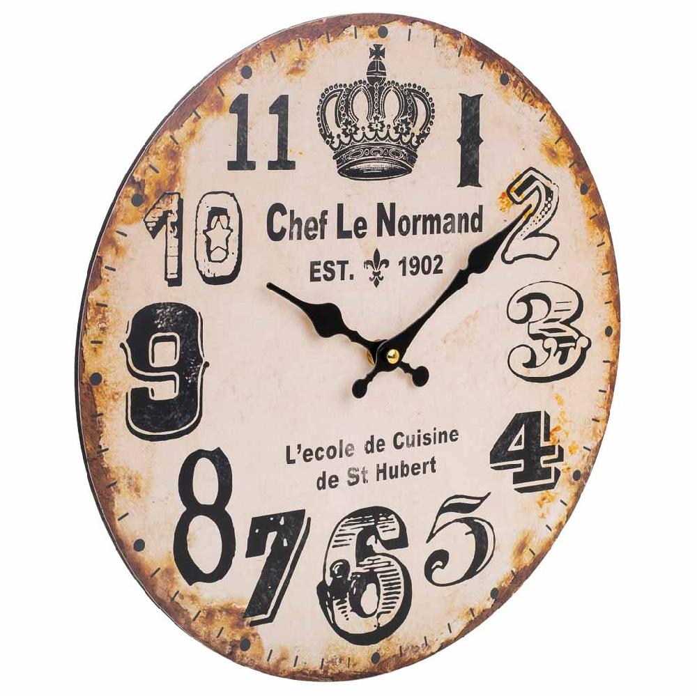 Creaciones meng DECORACION - RELOJES - reloj de pared de madera marron