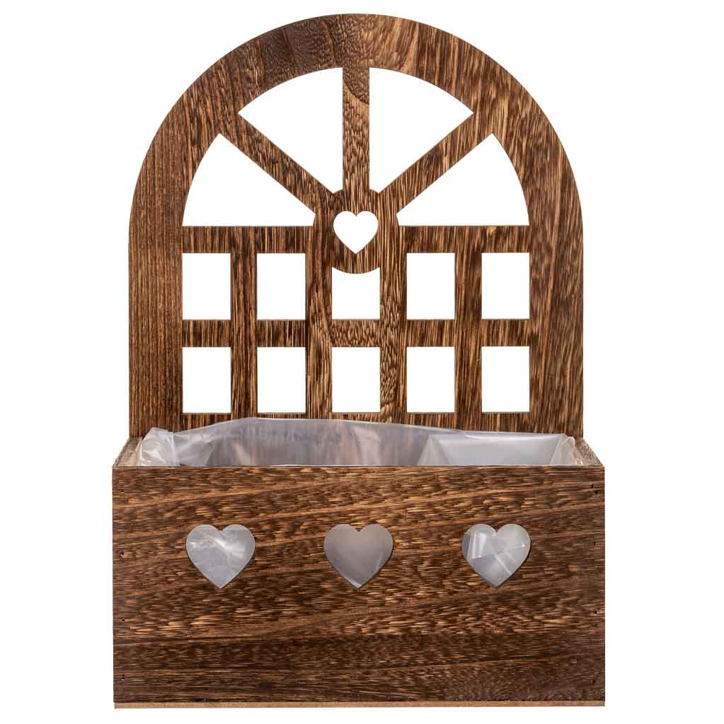 Creaciones Meng DECORACION - SOPORTE MACETEROS - Soporte De Madera Marron