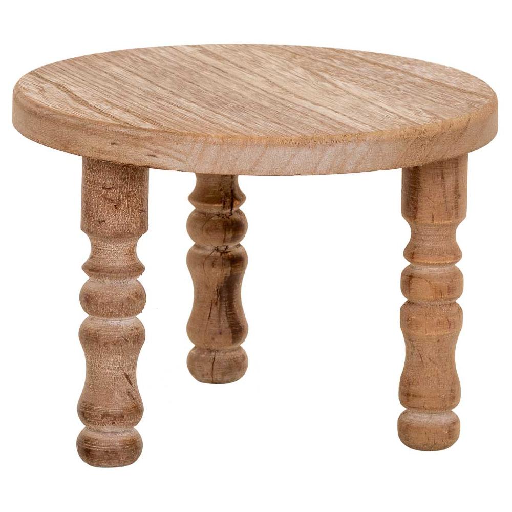 Creaciones meng DECORACION - SOPORTE MACETEROS - soporte de madera para maceta marron