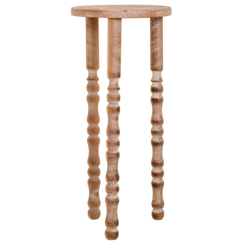 Creaciones meng DECORACION - SOPORTE MACETEROS - soporte de madera para maceta marron