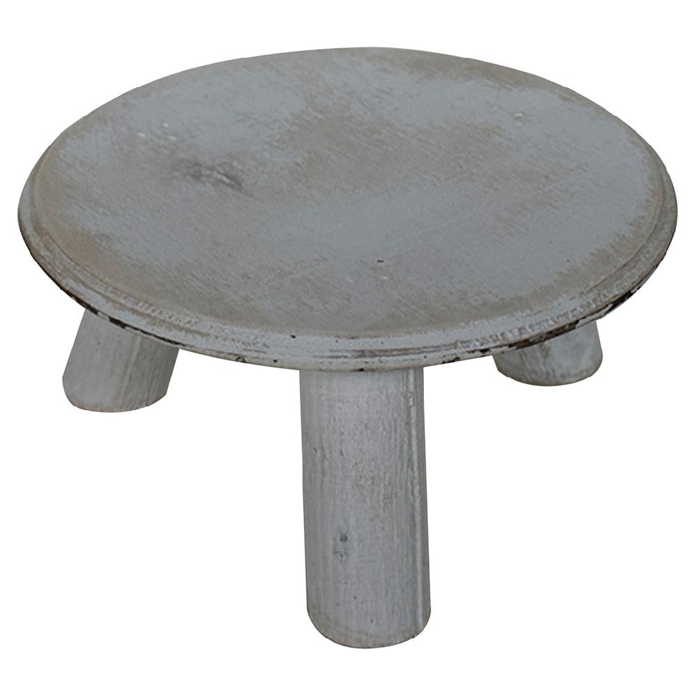 Creaciones meng DECORACION - SOPORTE MACETEROS - soporte para macetero de madera blanco