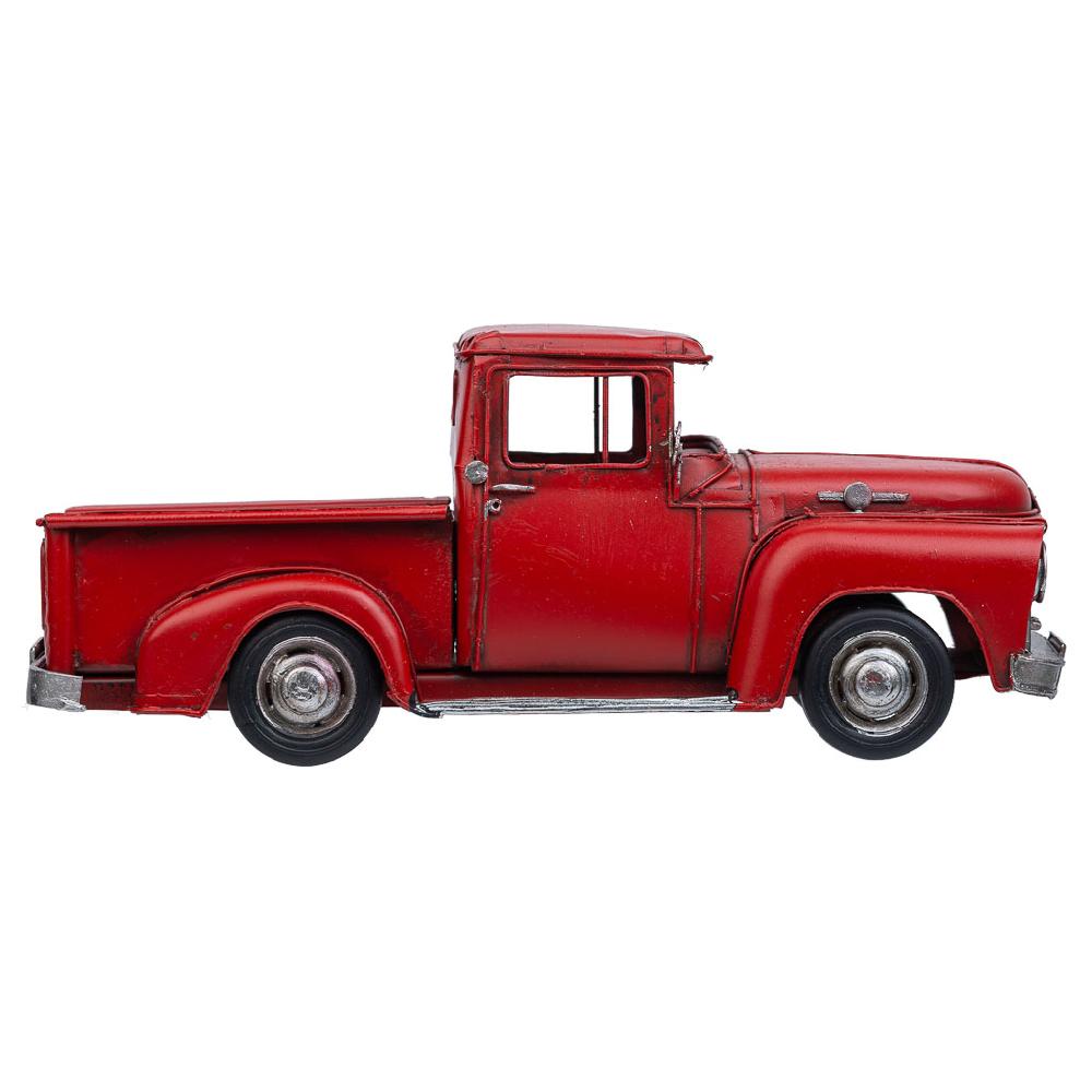Creaciones Meng DECORACION - VEHICULOS DE DECORACION - Camioneta Metal Rojo