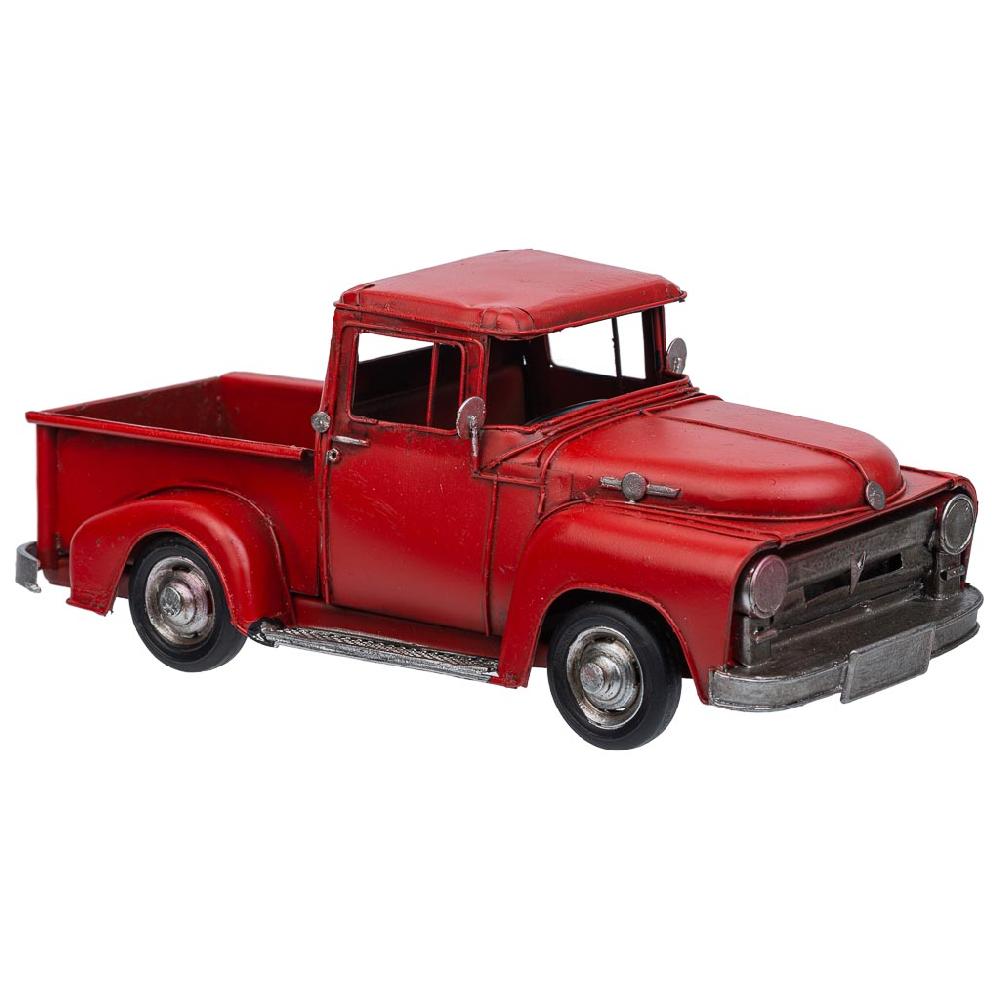 Creaciones meng DECORACION - VEHICULOS DE DECORACION - camioneta metal rojo