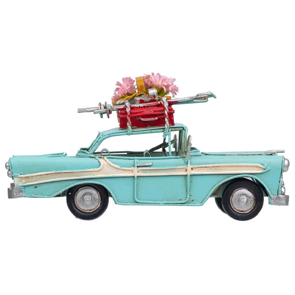 Creaciones Meng DECORACION - VEHICULOS DE DECORACION - Coche Metal Azul