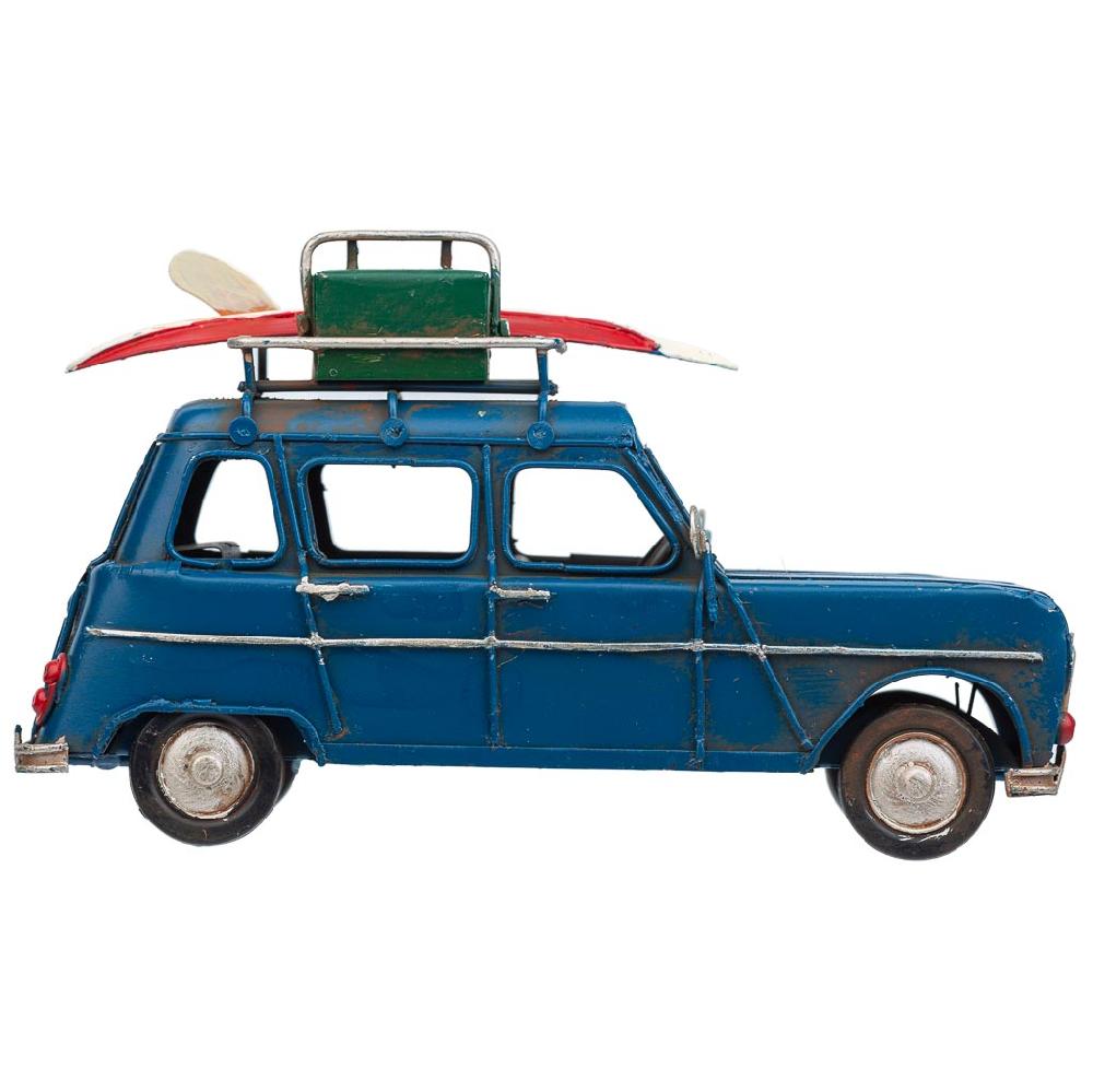 Creaciones Meng DECORACION - VEHICULOS DE DECORACION - Coche Metal Azul