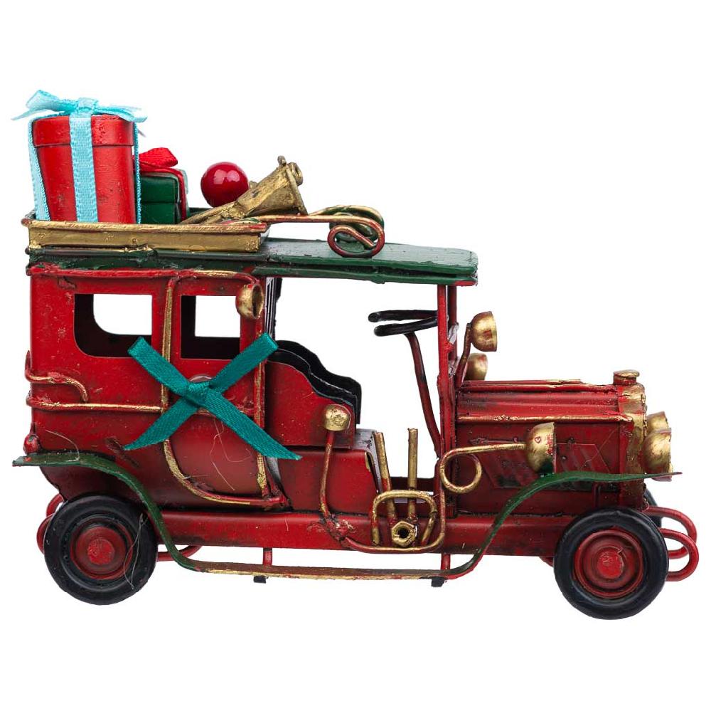 Creaciones Meng DECORACION - VEHICULOS DE DECORACION - Coche Metal Rojo