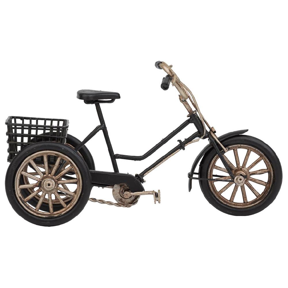 Creaciones Meng DECORACION - VEHICULOS DE DECORACION - Triciclo Metal Azul