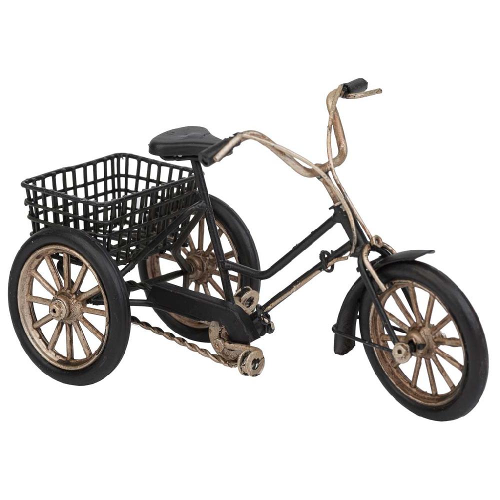 Creaciones meng DECORACION - VEHICULOS DE DECORACION - triciclo metal azul