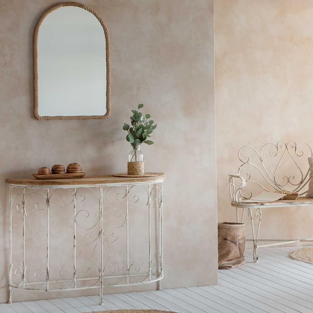 Creaciones Meng DECORACION - VELAS Y PORTAVELAS - Juego Bandeja Y 3 Portavelas De Madera De Bambu Marron