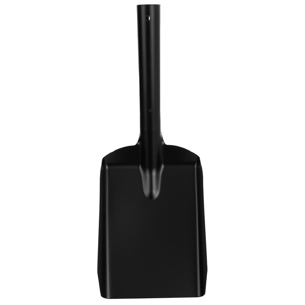 Creaciones Meng HOGAR - ACCESORIOS PARA CHIMENEA - Recogedor Para La Chimenea De Metal Negro