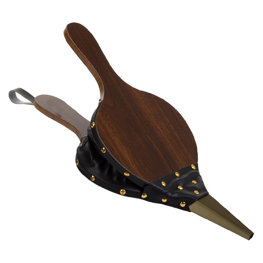 Creaciones meng HOGAR - ACCESORIOS PARA CHIMENEA - soplador manual con fuelle marron
