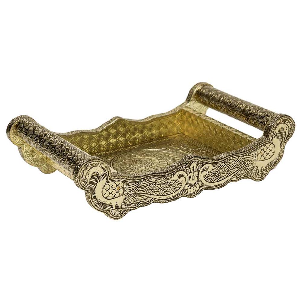 Creaciones meng HOGAR - BANDEJAS - bandeja de metal repujado