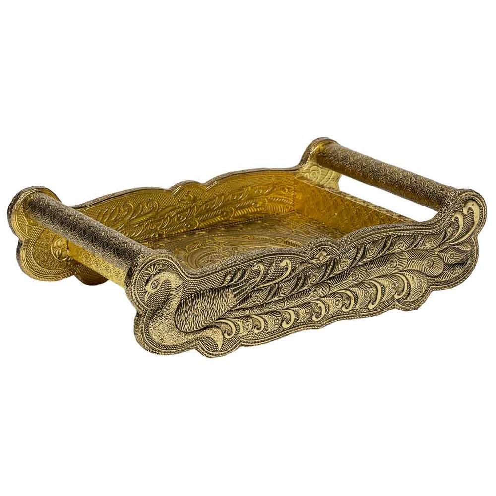 Creaciones meng HOGAR - BANDEJAS - bandeja de metal repujado