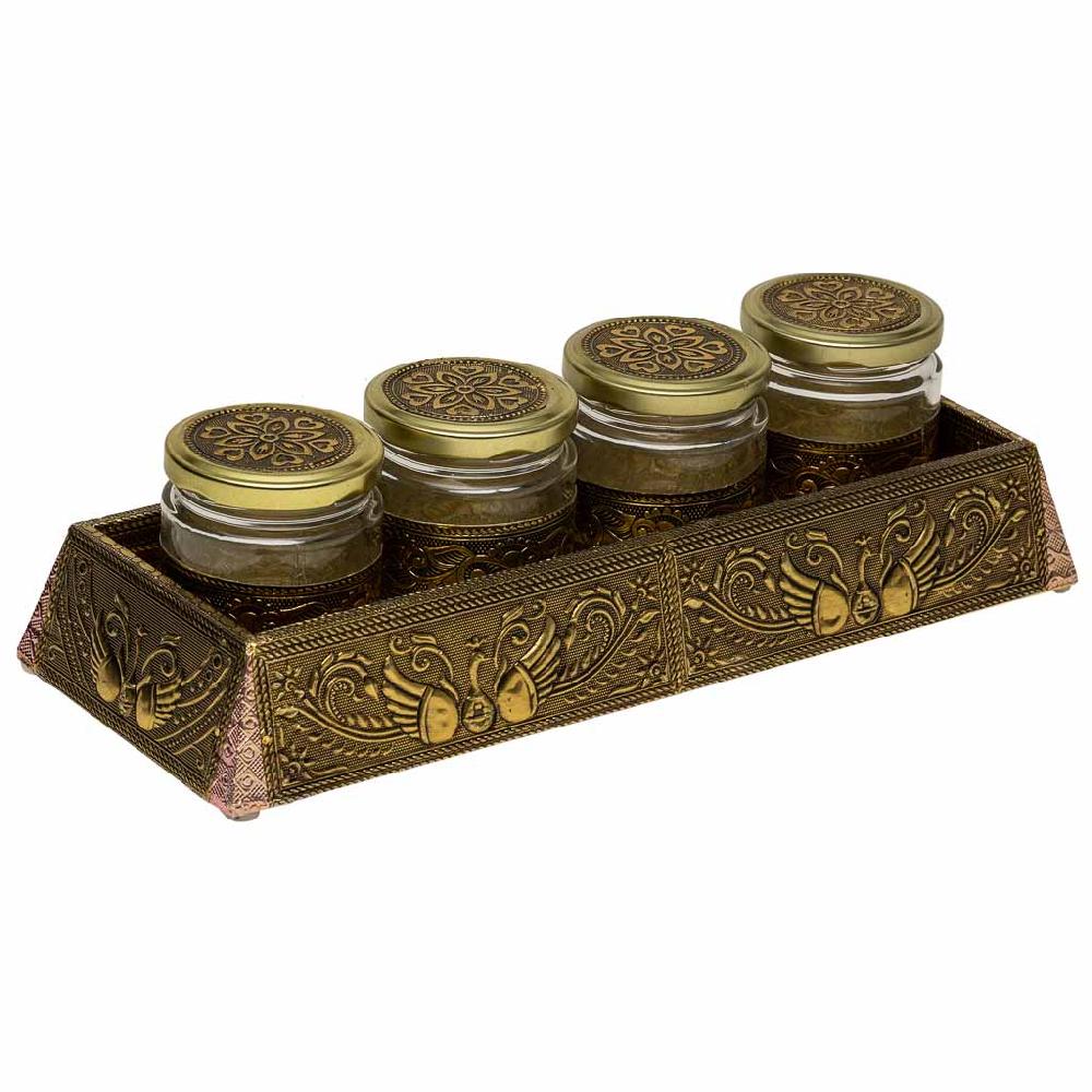 Creaciones meng HOGAR - BANDEJAS - bandeja de metal repujado