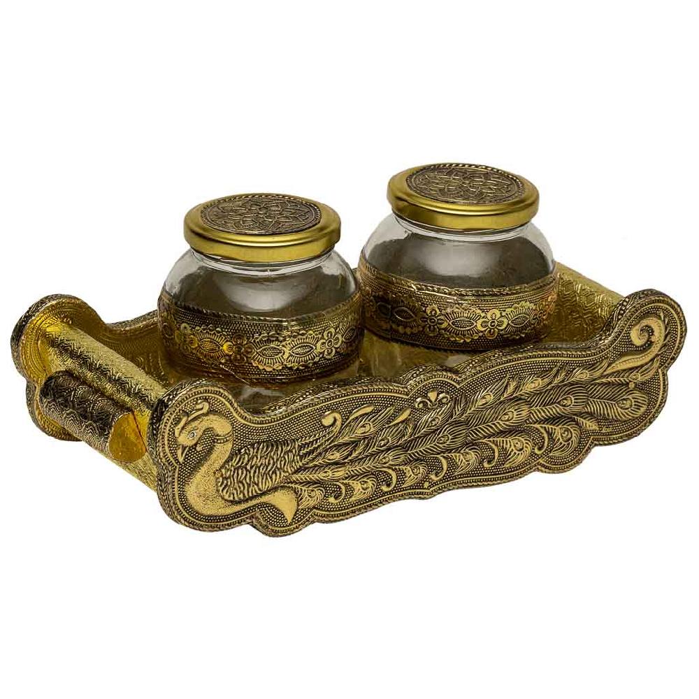 Creaciones meng HOGAR - BANDEJAS - bandeja de metal repujado