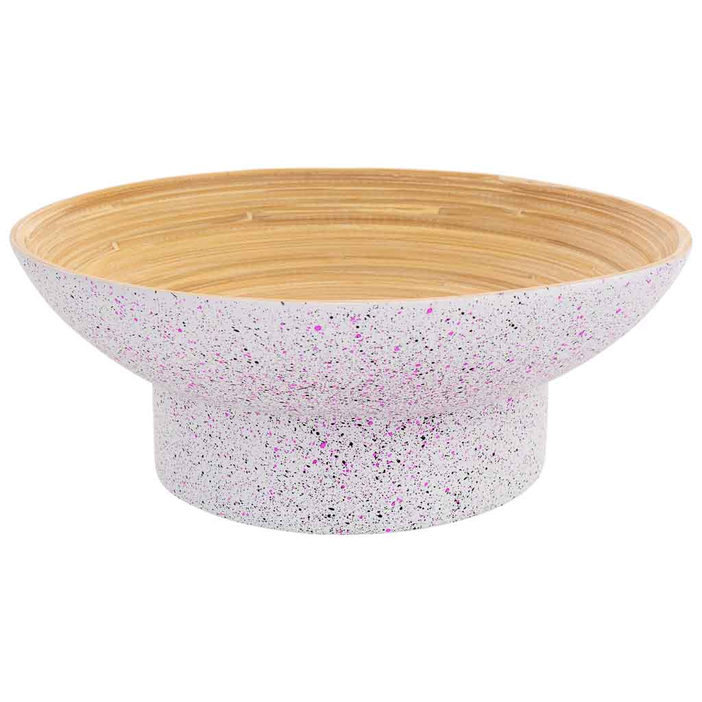 Creaciones meng HOGAR - BANDEJAS - centro de mesa de bambu beige