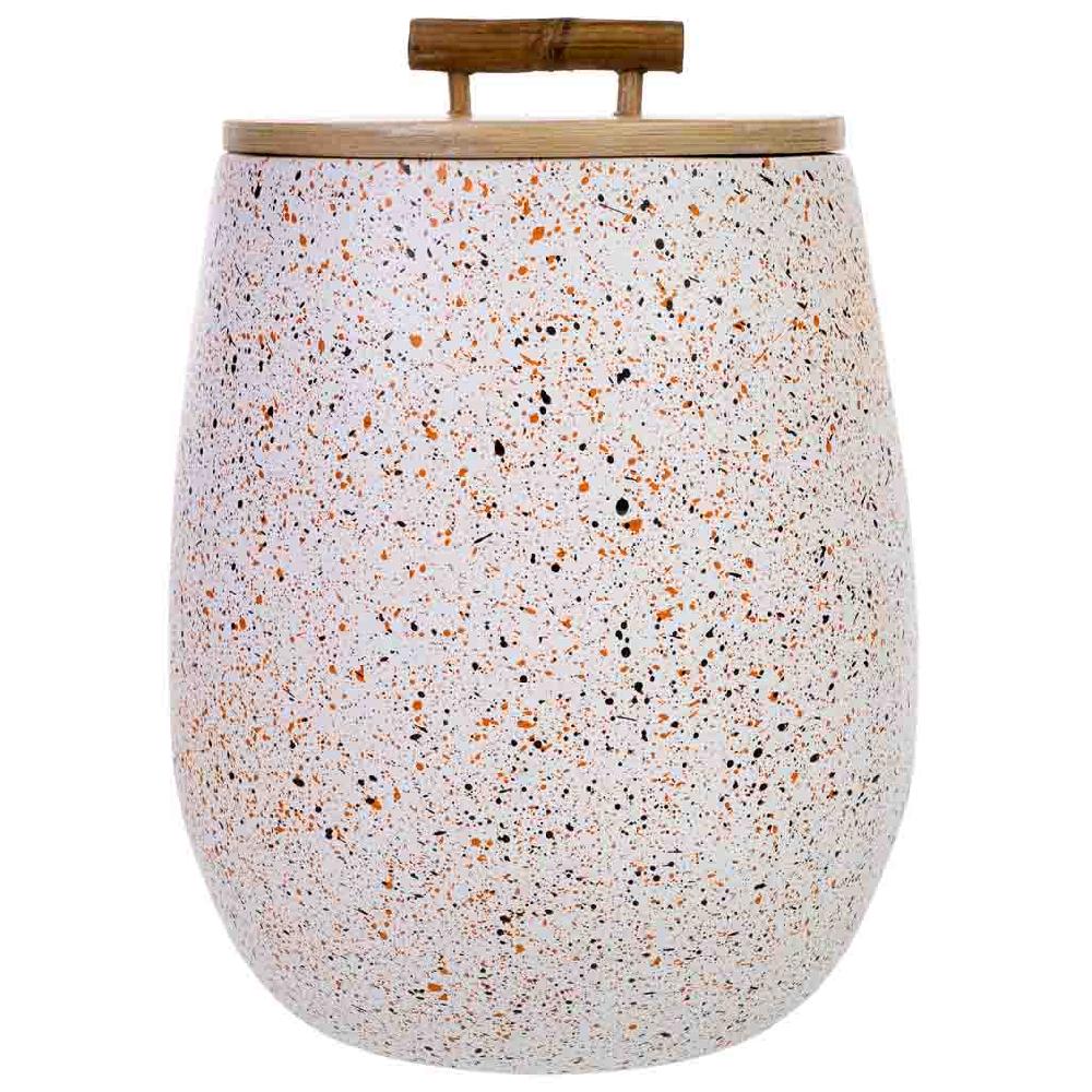 Creaciones Meng HOGAR - BAULES CAJAS Y CUEVANOS - Caja Deco De Bambu Gris