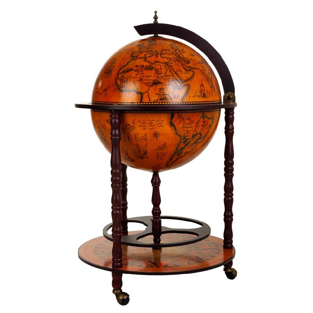 Creaciones Meng HOGAR - BOTELLEROS - Kit Botellero Globo Terraqueo