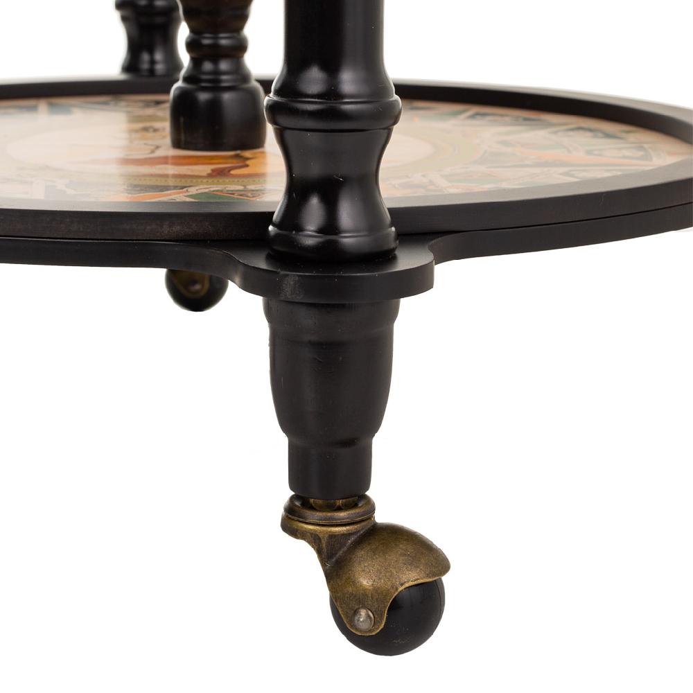 Creaciones Meng HOGAR - BOTELLEROS - Kit Mueble Botellero Globo Terraqueo