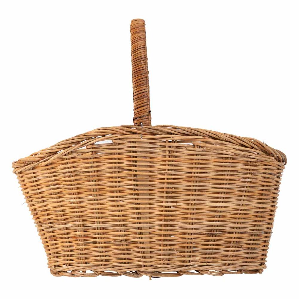 Creaciones Meng HOGAR - CESTAS - Cesta Oval De Medula Marrón