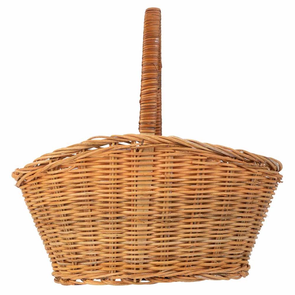 Creaciones Meng HOGAR - CESTAS - Cesta Oval De Medula Marrón