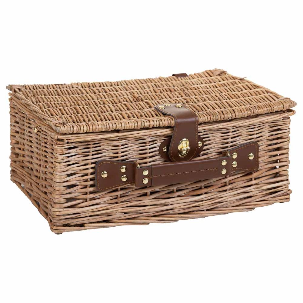 Creaciones Meng HOGAR - CESTAS DE PICNIC - Cesta De Picnic 4 Servicios Marron