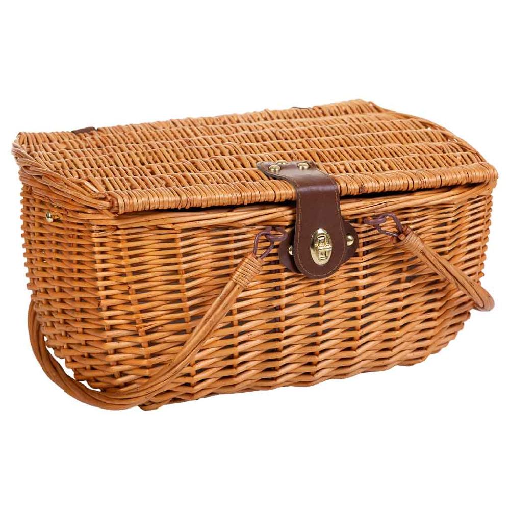 Creaciones Meng HOGAR - CESTAS DE PICNIC - Cesta De Picnic 4 Servicios Marron