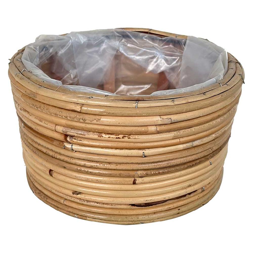 Creaciones meng HOGAR - CESTOS - cesto redondo de bambú