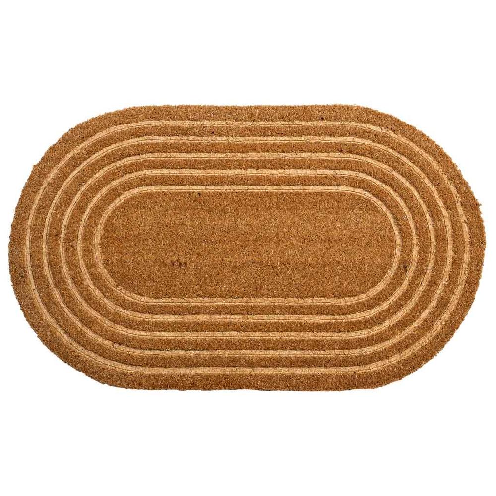 Creaciones meng HOGAR - FELPUDOS LIMPIABARROS - felpudo de fibra prensado marron