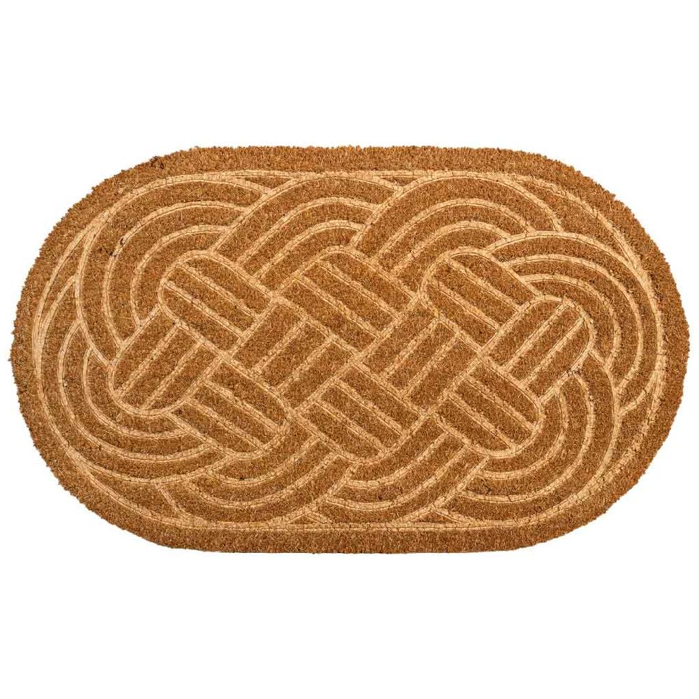 Creaciones meng HOGAR - FELPUDOS LIMPIABARROS - felpudo de fibra prensado marron