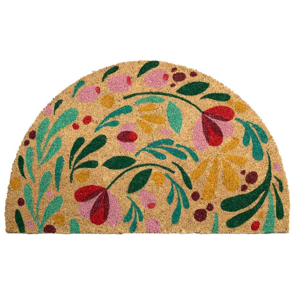 Creaciones meng HOGAR - FELPUDOS LIMPIABARROS - felpudo de pvc impreso azul