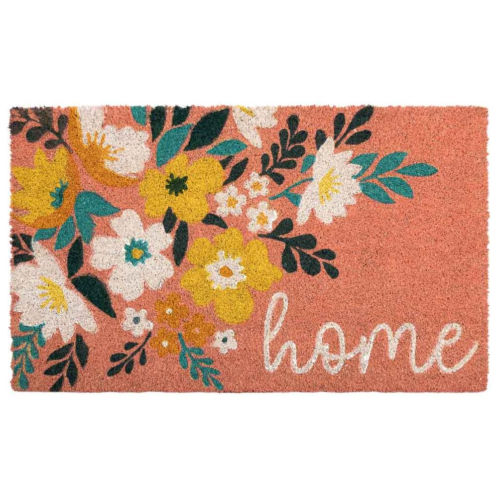 Creaciones meng HOGAR - FELPUDOS LIMPIABARROS - felpudo de pvc impreso rojo