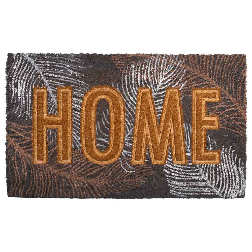 Creaciones meng HOGAR - FELPUDOS LIMPIABARROS - felpudo de pvc impreso y prensado marron