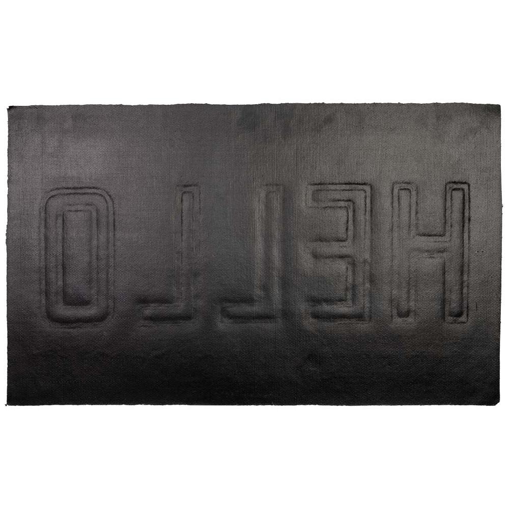 Creaciones Meng HOGAR - FELPUDOS LIMPIABARROS - Felpudo De Pvc Impreso Y Prensado Marron