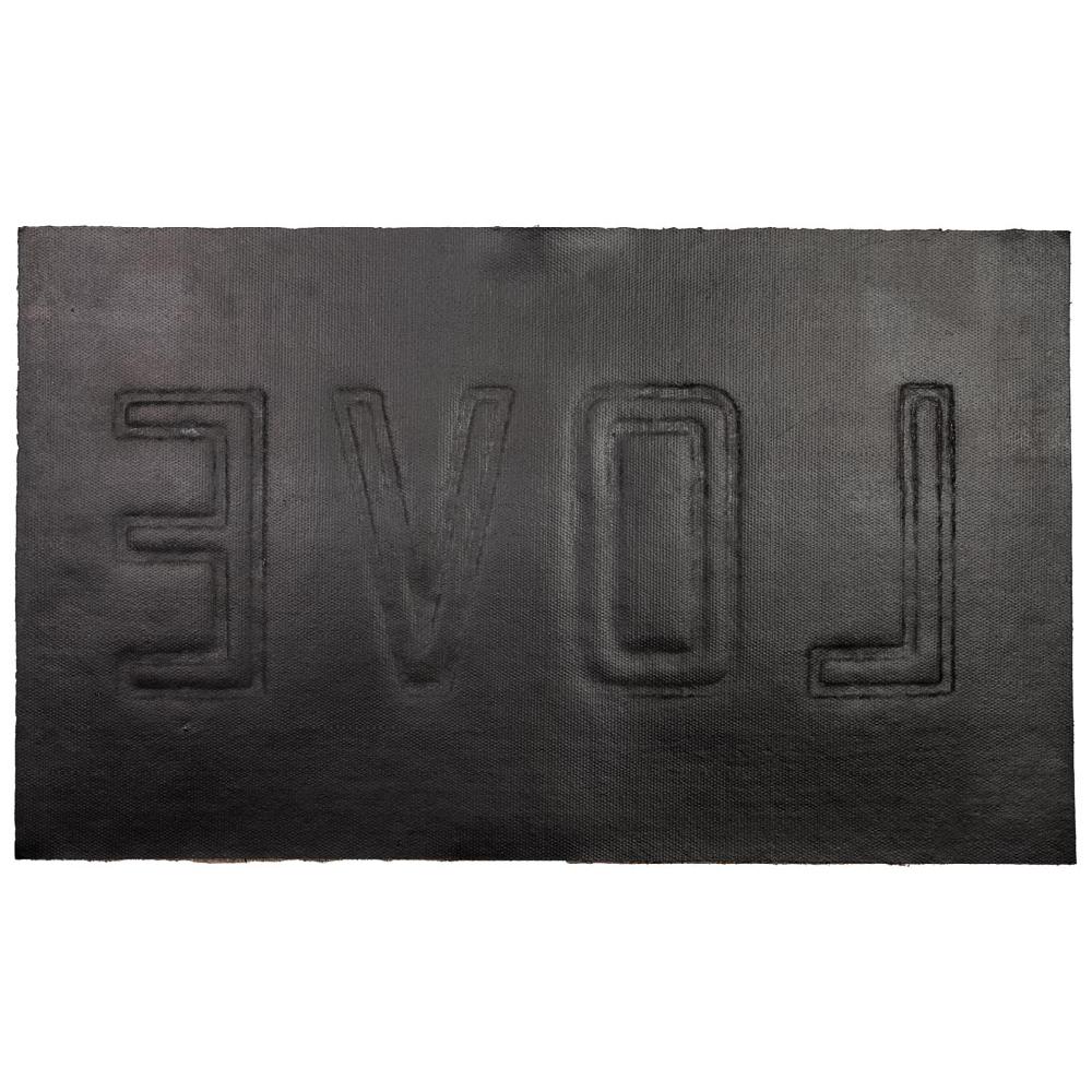 Creaciones Meng HOGAR - FELPUDOS LIMPIABARROS - Felpudo De Pvc Impreso Y Prensado Marron