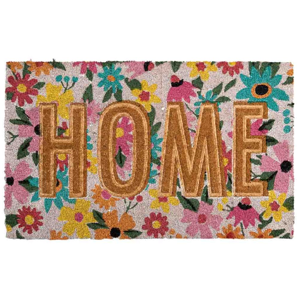 Creaciones meng HOGAR - FELPUDOS LIMPIABARROS - felpudo de pvc impreso y prensado marron