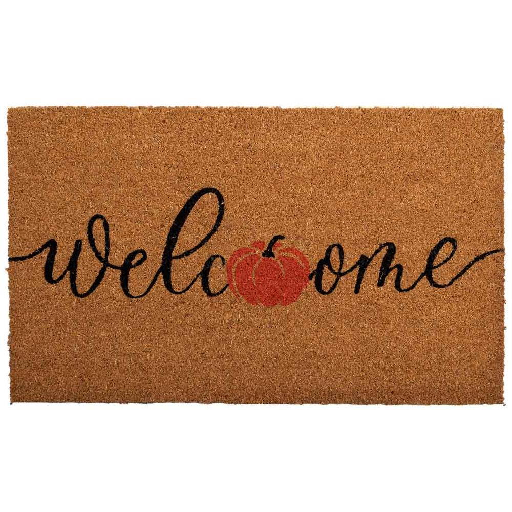 Creaciones meng HOGAR - FELPUDOS LIMPIABARROS - felpudo fibra natural y goma marron