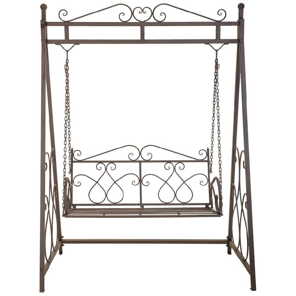 Creaciones Meng HOGAR - HAMACAS Y COLUMPIOS - Kit Columpio De Forja Negro