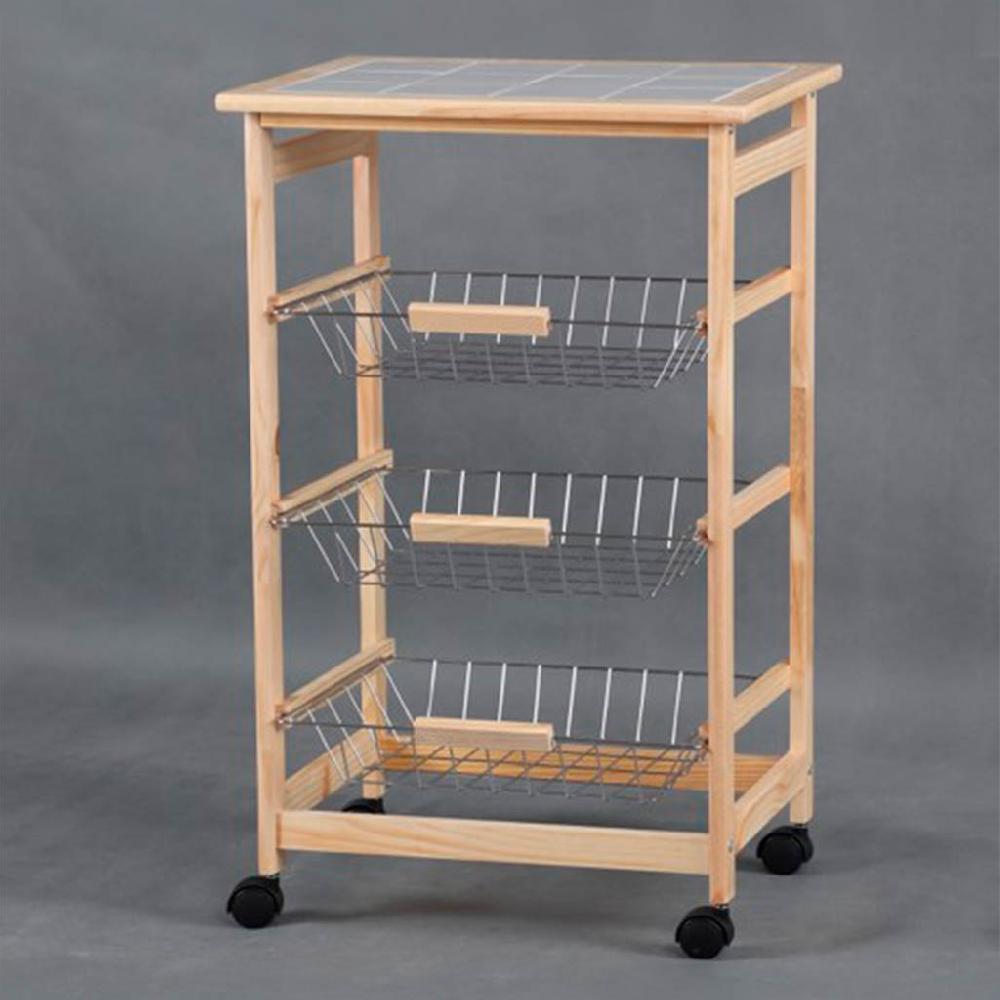 Creaciones meng HOGAR - ISLAS DE COCINA - kit carro de cocina de madera