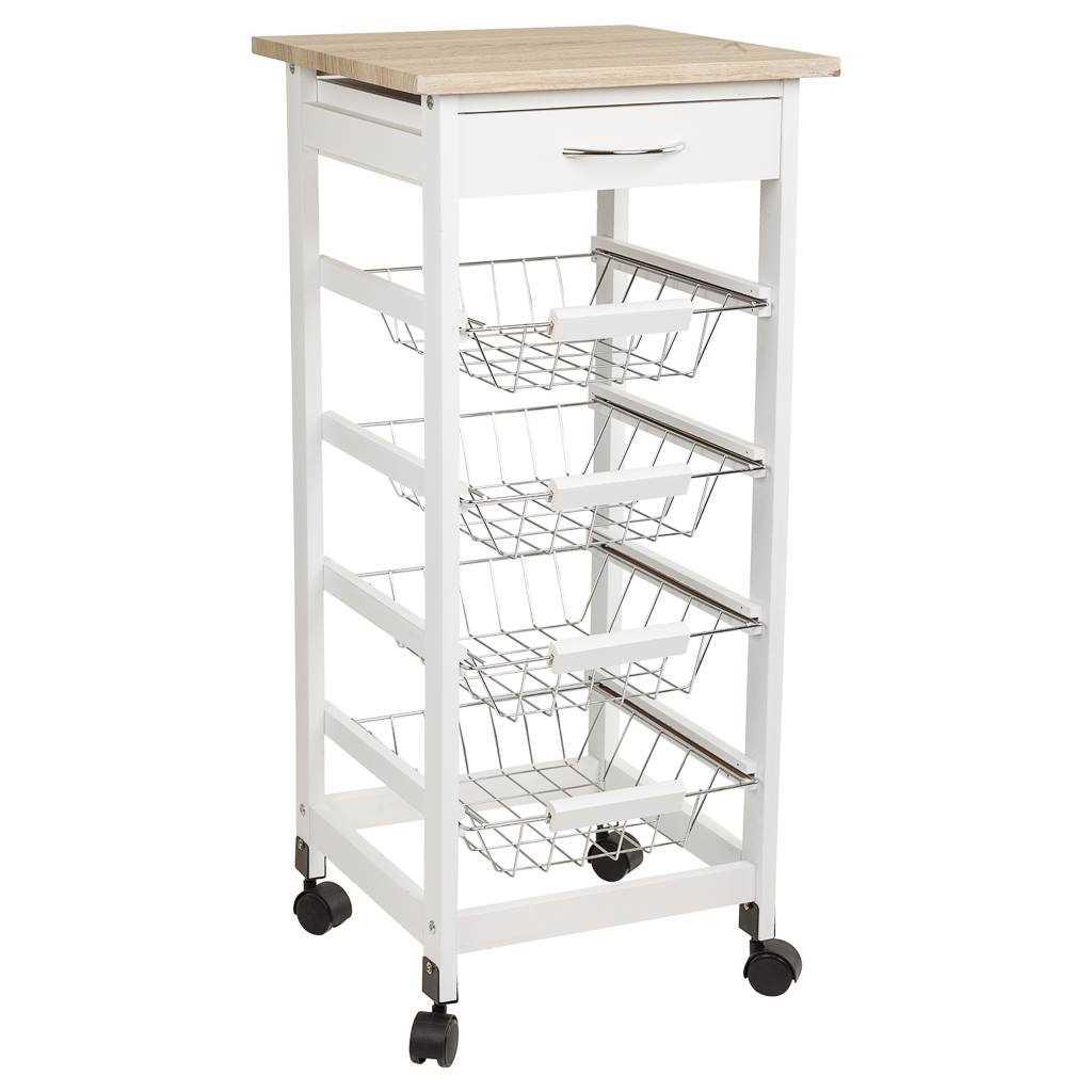 Creaciones meng HOGAR - ISLAS DE COCINA - kit carro de cocina de madera