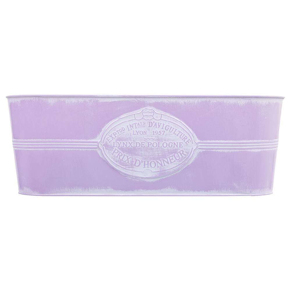 Creaciones Meng HOGAR - MACETEROS CUBOS REGADERAS - Barreño De Metal Rosa