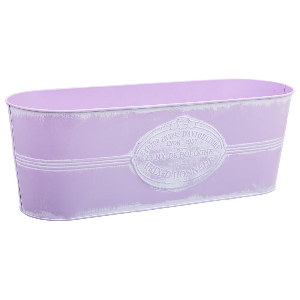 Creaciones meng HOGAR - MACETEROS CUBOS REGADERAS - barreño de metal rosa