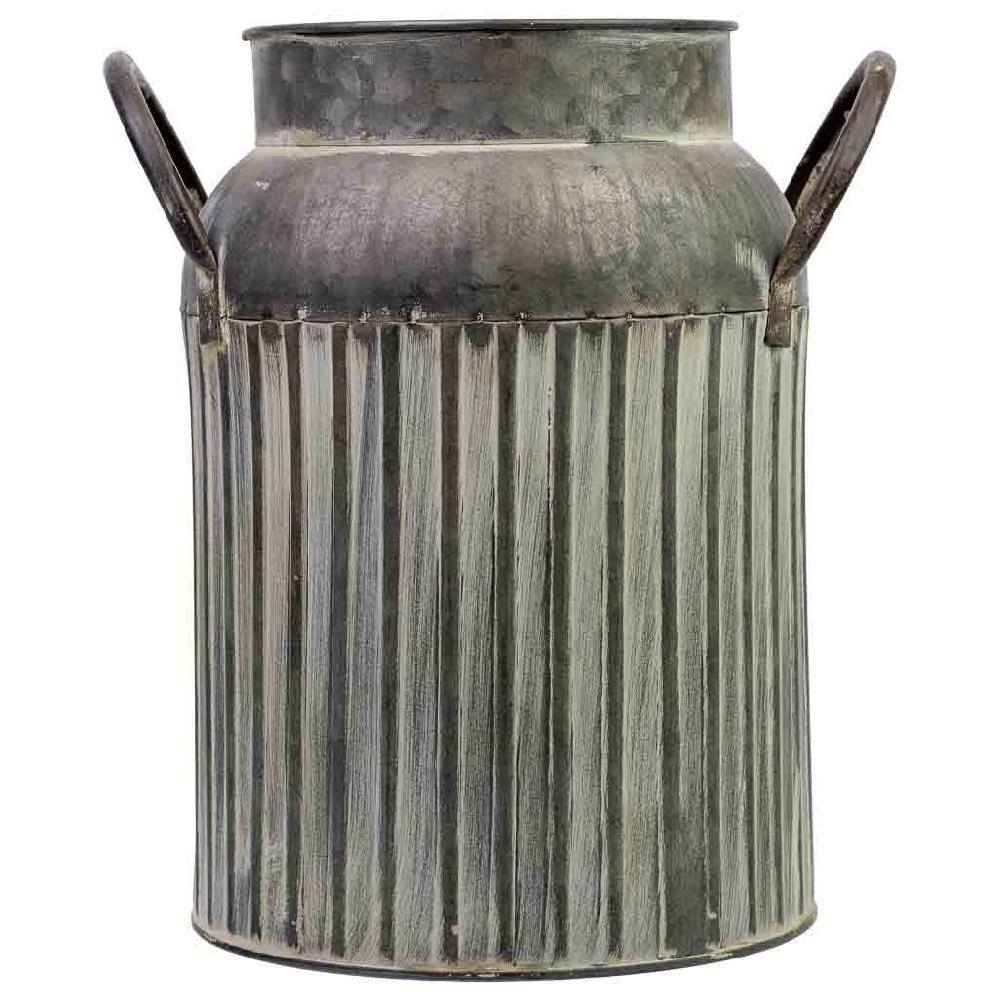 Creaciones Meng HOGAR - MACETEROS CUBOS REGADERAS - Jarra Lechera Metalica